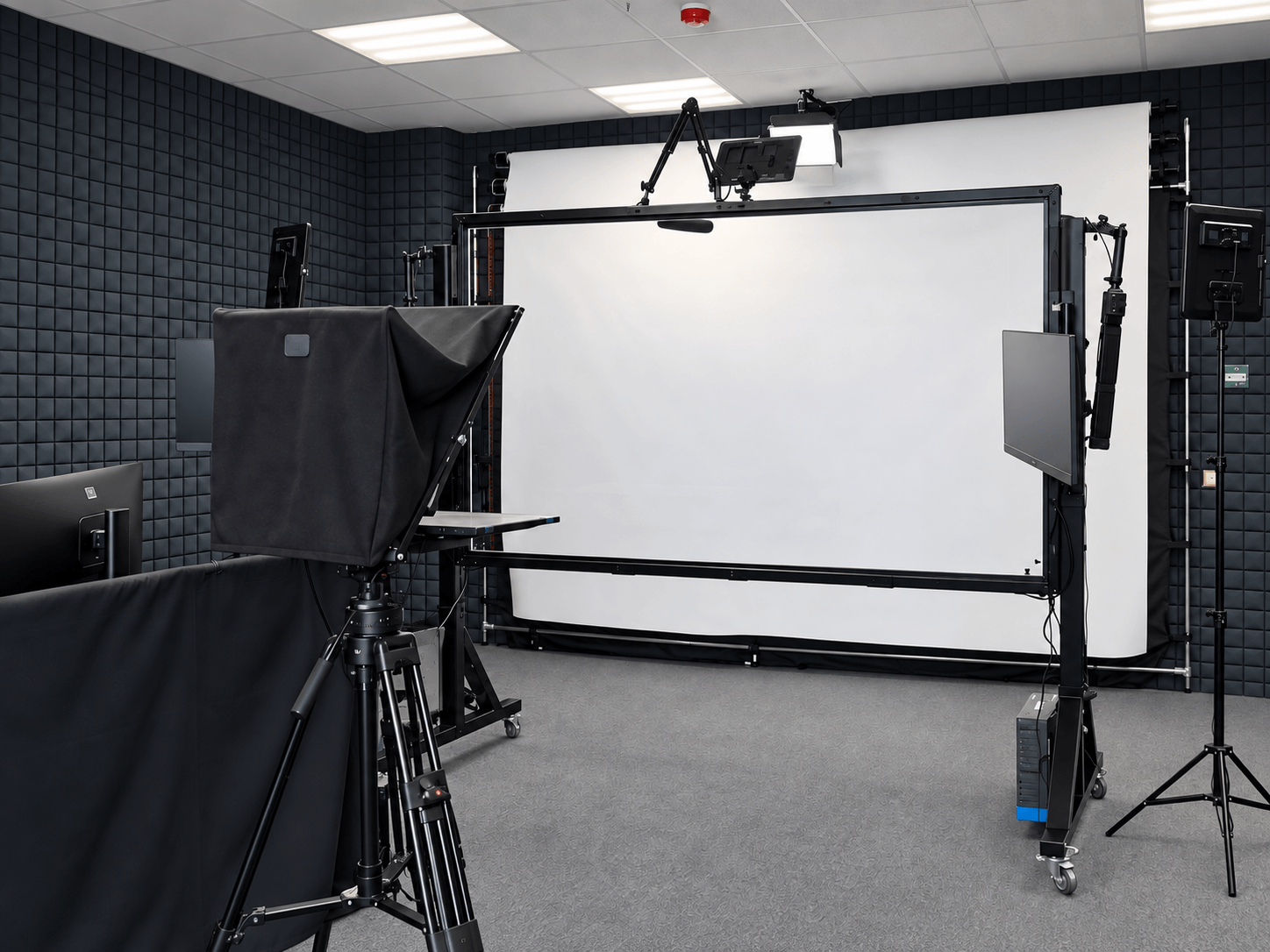 Lecture Studio — взгляд со стороны камеры