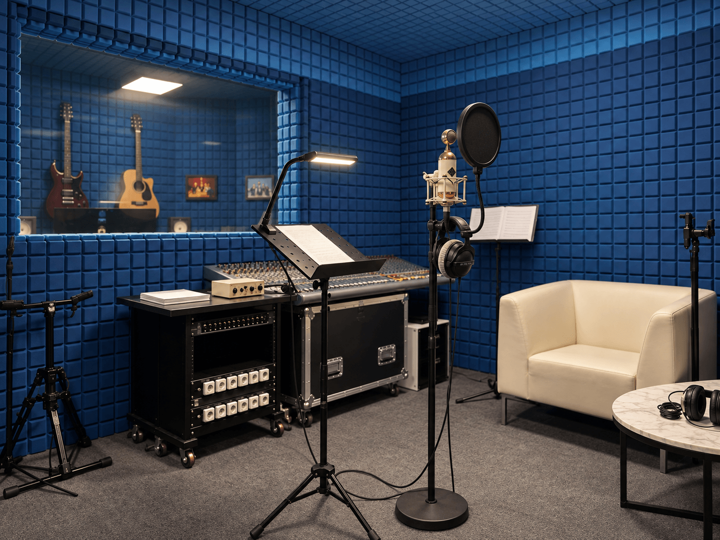 Recording Studio — интерьер студии